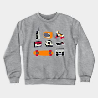 80s Items Crewneck Sweatshirt